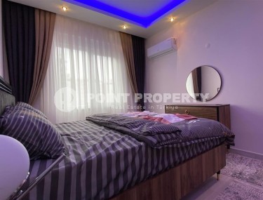 Comfortable apartment with modern design, stylish furniture and appliances, within walking distance from the center of Mahmutlar-id-5611-photo-5