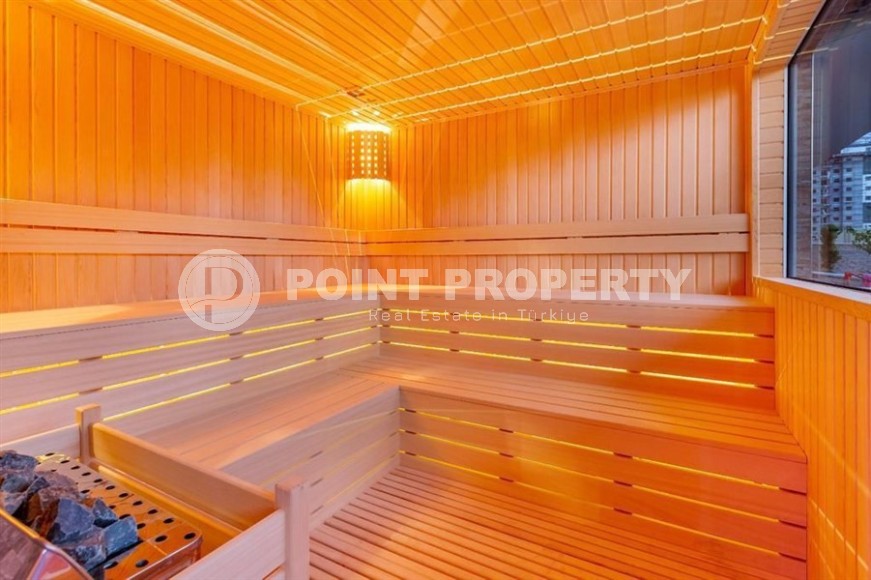 Comfortable apartment with modern design, stylish furniture and appliances, within walking distance from the center of Mahmutlar-id-5611-photo-11