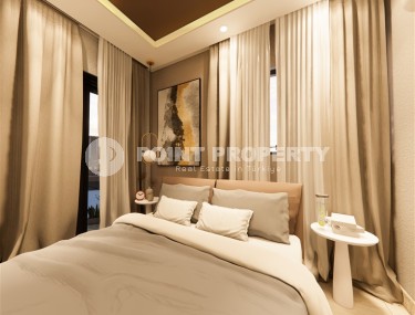 Апартаменты в резиденции на финальном этапе строительства в 80 метрах от моря, в самом центре Аланьи-id-5612-фото-4