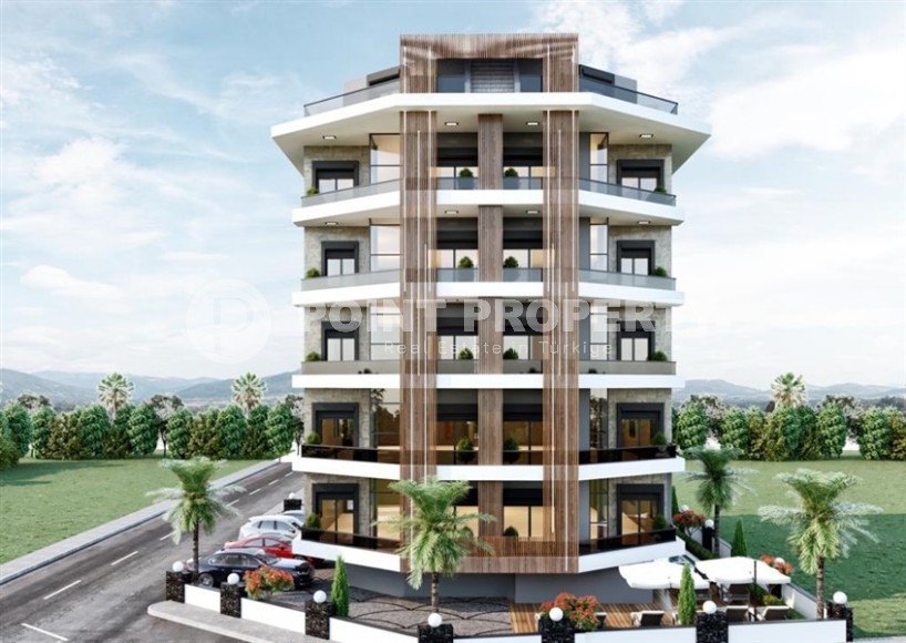 Апартаменты в резиденции на финальном этапе строительства в 80 метрах от моря, в самом центре Аланьи-id-5612-фото-7