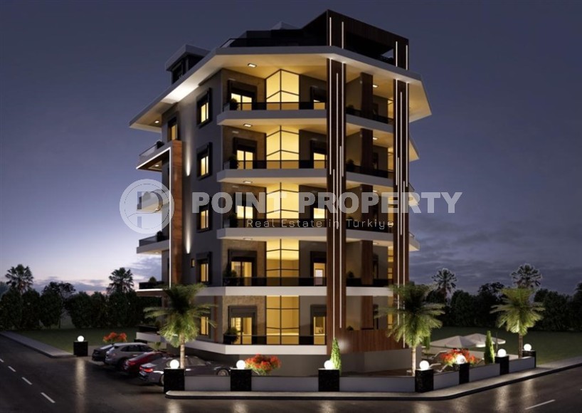 Апартаменты в резиденции на финальном этапе строительства в 80 метрах от моря, в самом центре Аланьи-id-5612-фото-9