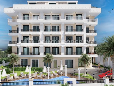 Небольшие квартиры 1+1, общей площадью от 52 до 54 м2, на 1-м и 2-м этажах, в новом жилом комплексе на завершающем этапе строительства.-id-5615-фото-1