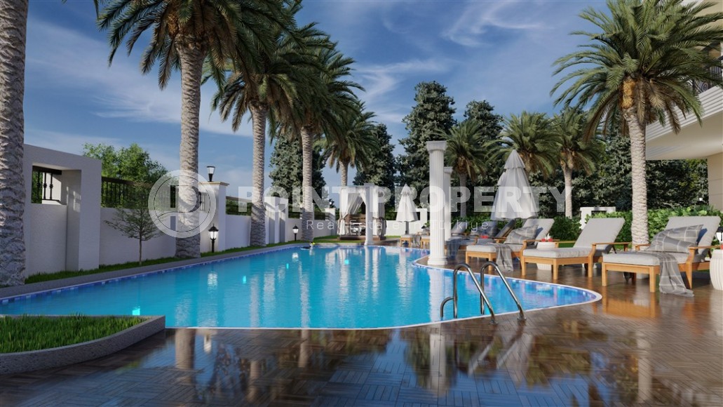 Небольшие квартиры 1+1, общей площадью от 52 до 54 м2, на 1-м и 2-м этажах, в новом жилом комплексе на завершающем этапе строительства.-id-5615-фото-2