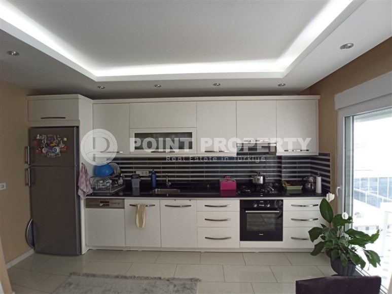 Panoramic two-level apartment on the first line from the sea in a prestigious area of Alanya - Kestel-id-5617-photo-6