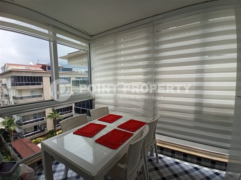 Panoramic two-level apartment on the first line from the sea in a prestigious area of Alanya - Kestel-id-5617-photo-18