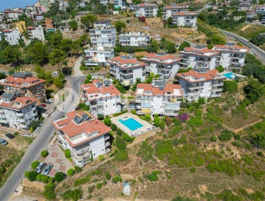 Апартаменты с роскошным видом на море и крепость Аланьи, в 1850 метрах от пляжа и набережной-id-5628-фото-2