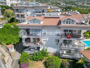 Апартаменты с роскошным видом на море и крепость Аланьи, в 1850 метрах от пляжа и набережной-id-5628-фото-4