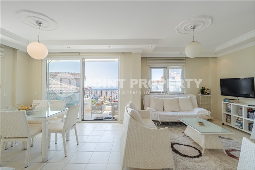 Apartment with luxurious views of the sea and Alanya fortress, 1850 meters from the beach and promenade-id-5628-photo-7