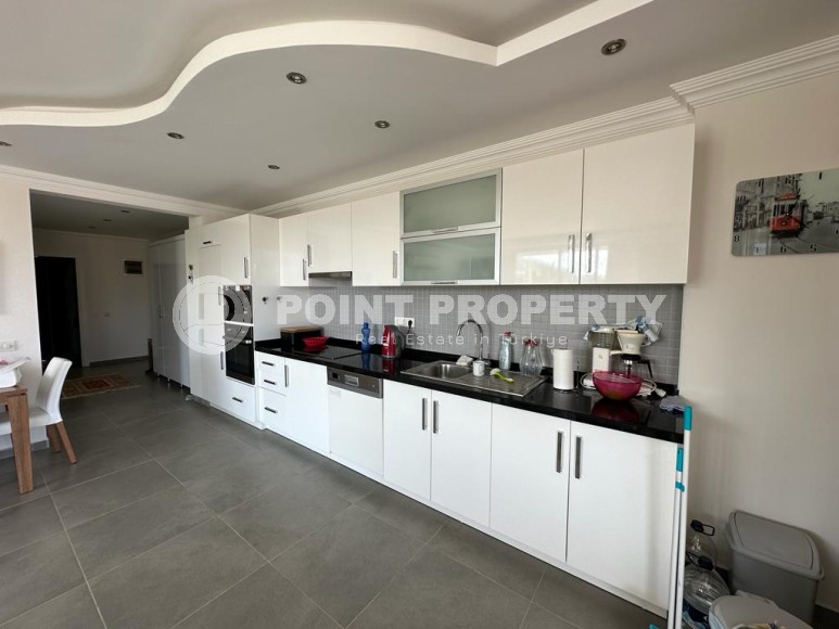 Просторная светлая квартира с большой открытой террасой в зеленом, экологически чистом районе Аланьи - Джикджилли-id-5634-фото-3