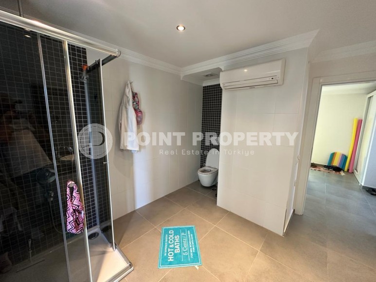 Просторная светлая квартира с большой открытой террасой в зеленом, экологически чистом районе Аланьи - Джикджилли-id-5634-фото-13