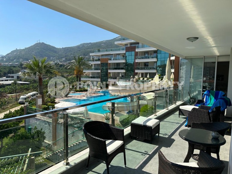 Просторная светлая квартира с большой открытой террасой в зеленом, экологически чистом районе Аланьи - Джикджилли-id-5634-фото-14