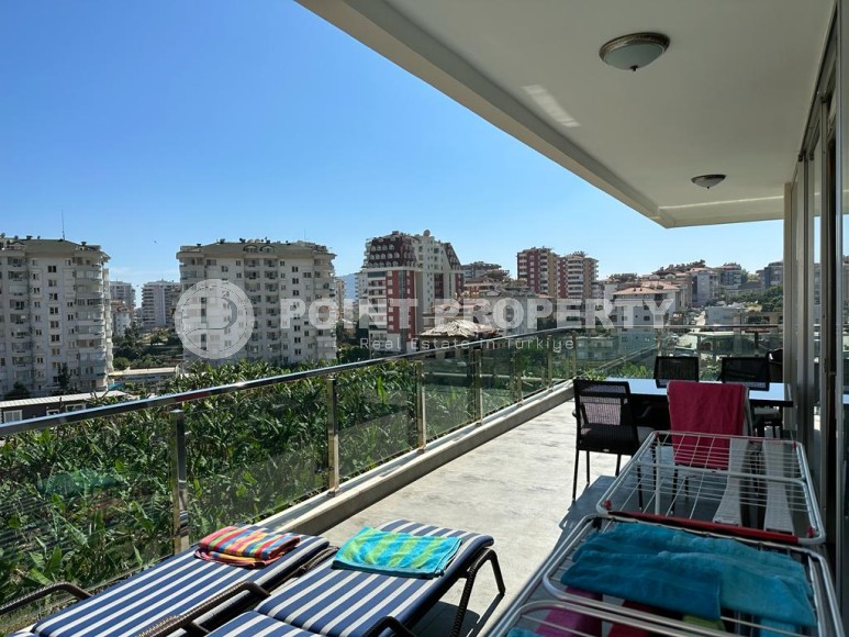 Просторная светлая квартира с большой открытой террасой в зеленом, экологически чистом районе Аланьи - Джикджилли-id-5634-фото-15