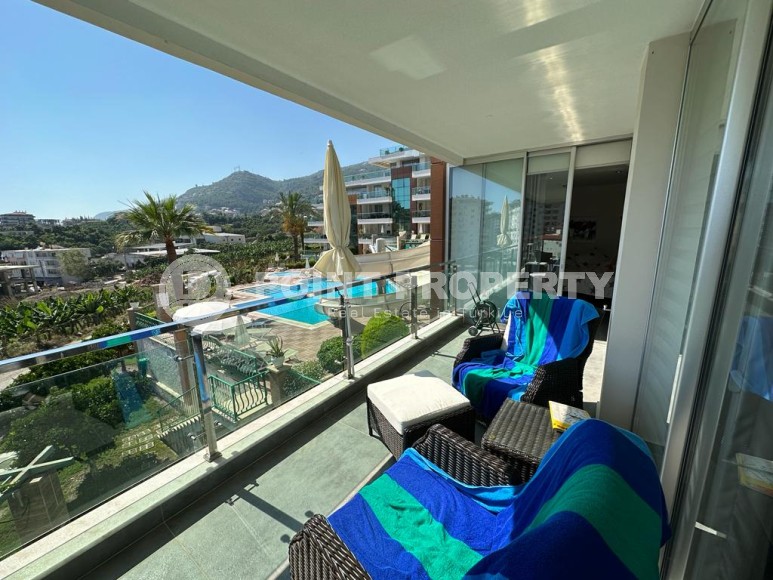 Просторная светлая квартира с большой открытой террасой в зеленом, экологически чистом районе Аланьи - Джикджилли-id-5634-фото-18