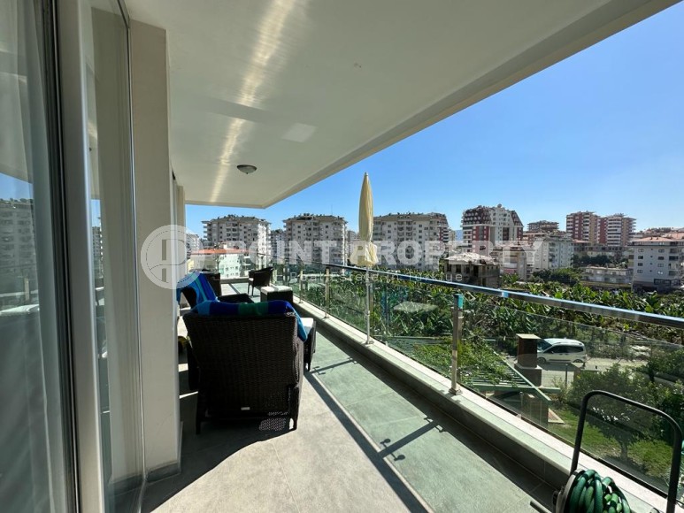 Просторная светлая квартира с большой открытой террасой в зеленом, экологически чистом районе Аланьи - Джикджилли-id-5634-фото-20