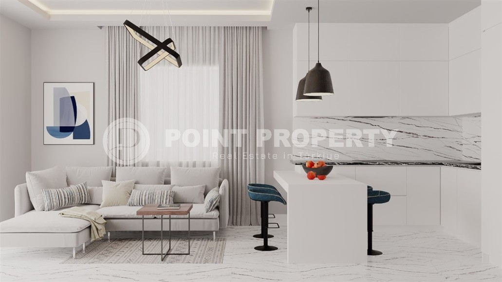 Compact apartment with a total area of 55 m2, on the 1st high floor in a residence built in 2023-id-5636-photo-2