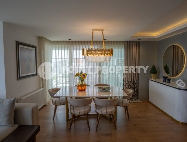 Роскошная двухуровневая квартира на самом берегу Средиземного моря, в престижном районе Анталии - Лара-id-5638-фото-3