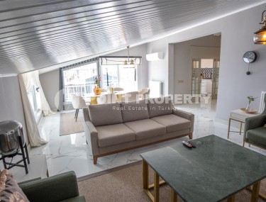 Роскошная двухуровневая квартира на самом берегу Средиземного моря, в престижном районе Анталии - Лара-id-5638-фото-5