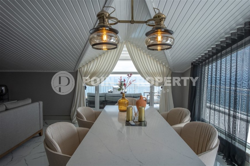 Роскошная двухуровневая квартира на самом берегу Средиземного моря, в престижном районе Анталии - Лара-id-5638-фото-7