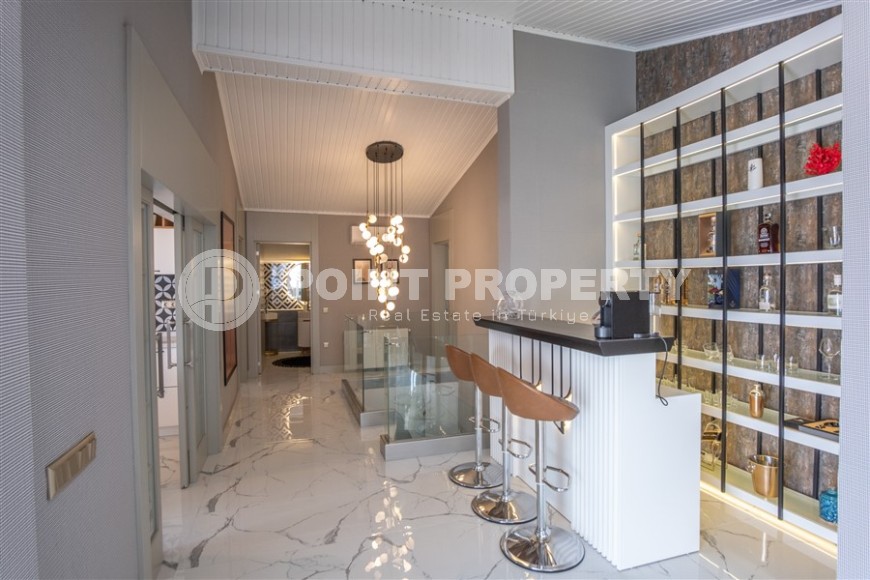 Роскошная двухуровневая квартира на самом берегу Средиземного моря, в престижном районе Анталии - Лара-id-5638-фото-8