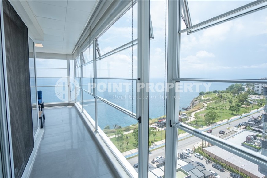 Роскошная двухуровневая квартира на самом берегу Средиземного моря, в престижном районе Анталии - Лара-id-5638-фото-24