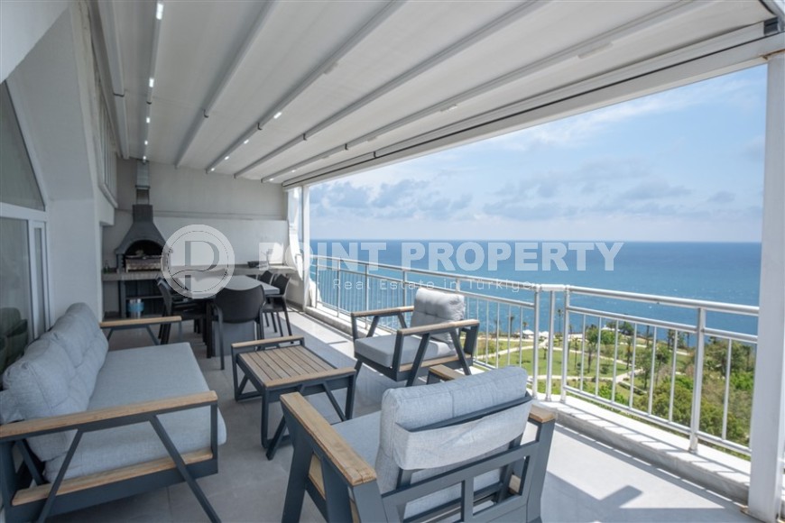 Роскошная двухуровневая квартира на самом берегу Средиземного моря, в престижном районе Анталии - Лара-id-5638-фото-26