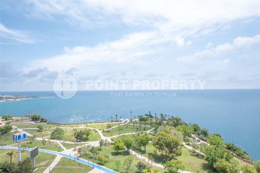 Роскошная двухуровневая квартира на самом берегу Средиземного моря, в престижном районе Анталии - Лара-id-5638-фото-31