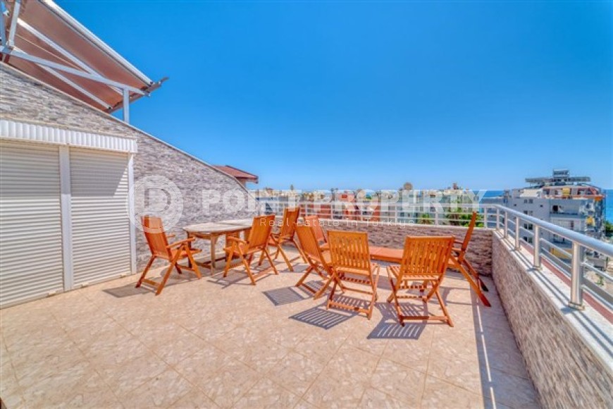 Панорамная двухуровневая квартира 3+1, общей площадью 250 м2, в центре района Тосмур-id-5640-фото-17