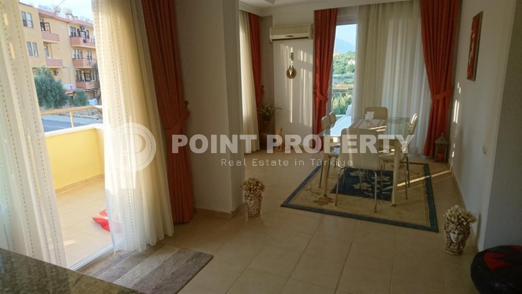 Furnished apartment with two bedrooms in the center of a quiet, well-maintained area of Alanya - Tosmur-id-5642-photo-3