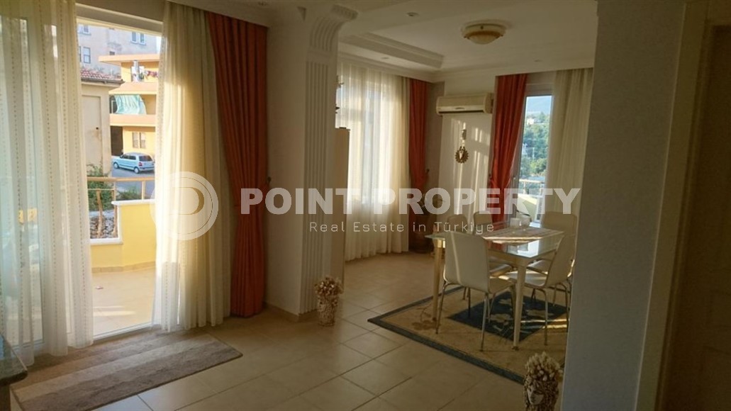 Furnished apartment with two bedrooms in the center of a quiet, well-maintained area of Alanya - Tosmur-id-5642-photo-5