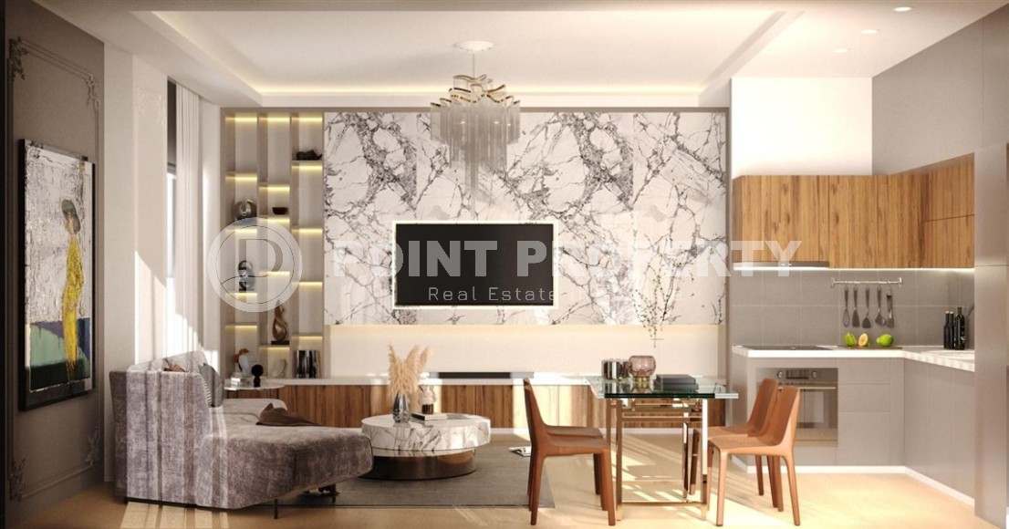 Апартаменты в малоэтажной резиденции на финальном этапе строительства, в 700 метрах от моря-id-5643-фото-2