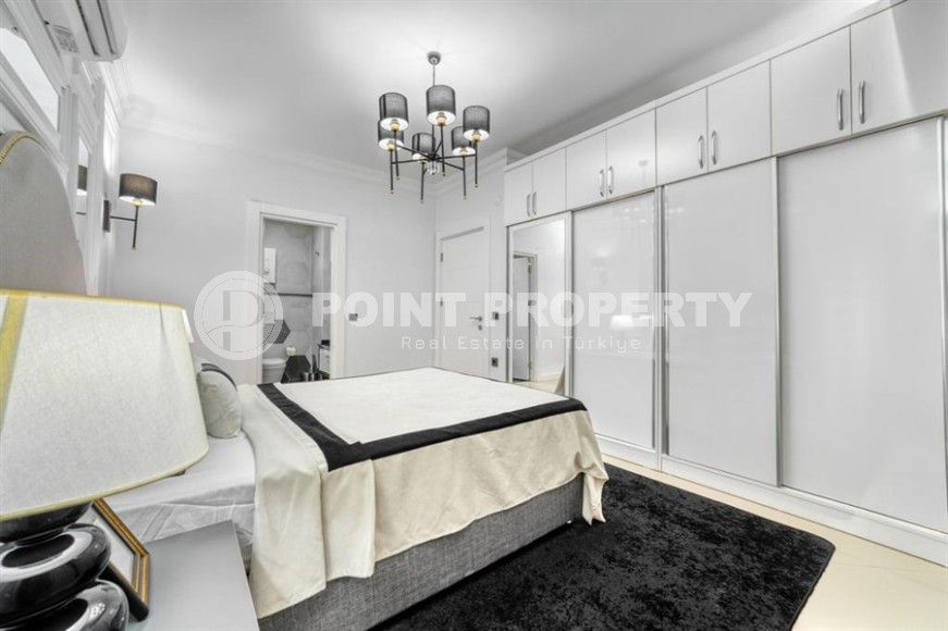 Апартаменты с роскошным дизайнерским ремонтом в центре популярного района Аланьи - Нижняя Оба-id-5644-фото-10