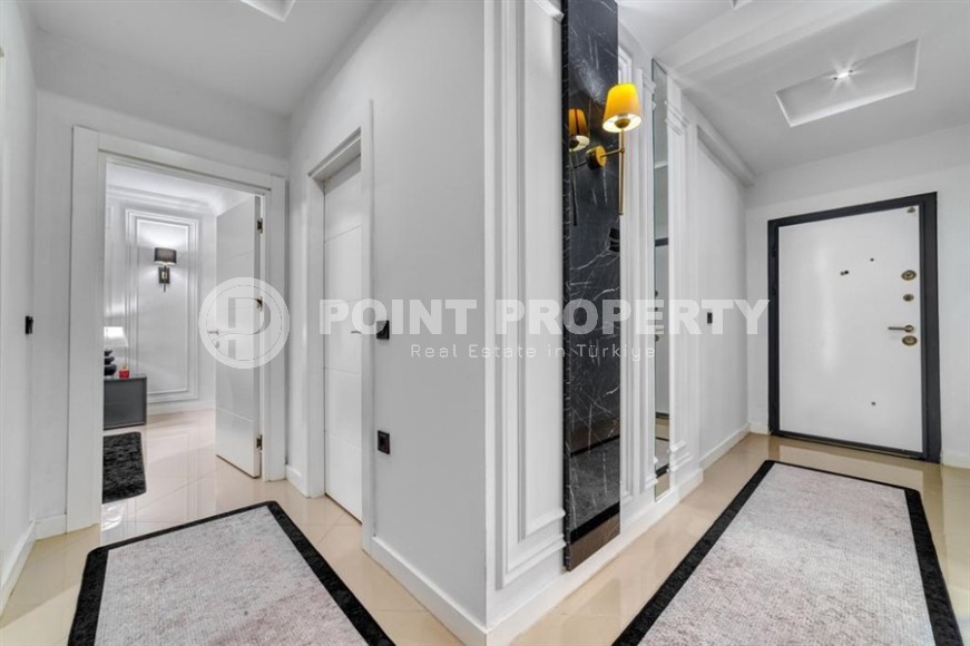 Апартаменты с роскошным дизайнерским ремонтом в центре популярного района Аланьи - Нижняя Оба-id-5644-фото-12