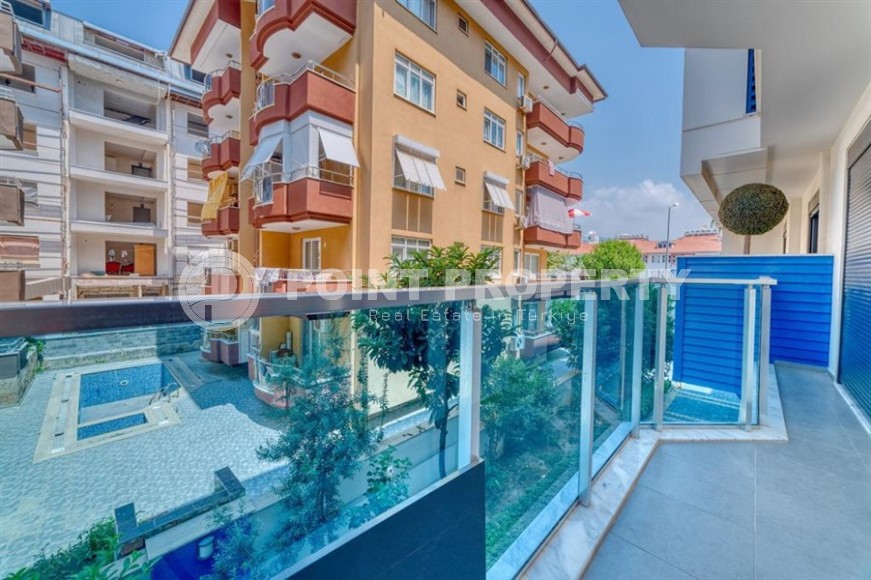 Апартаменты с роскошным дизайнерским ремонтом в центре популярного района Аланьи - Нижняя Оба-id-5644-фото-16