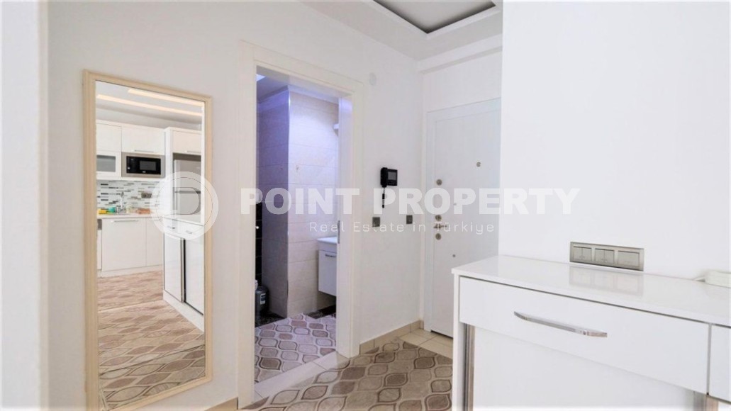 Просторная квартира с одной спальной комнатой в центре спокойного, комфортабельного района Аланьи - Тосмур-id-5647-фото-5