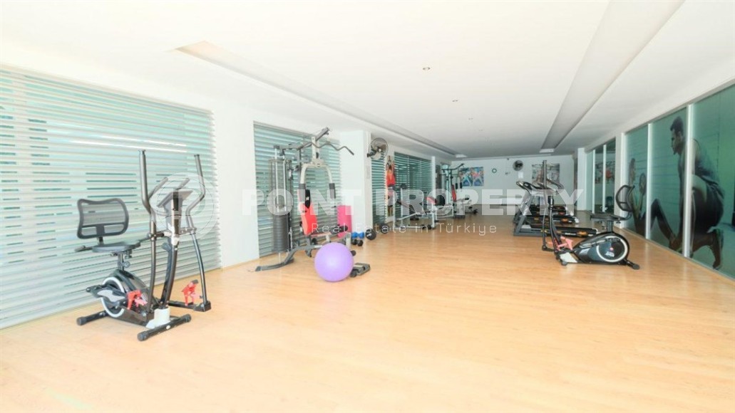 Просторная квартира с одной спальной комнатой в центре спокойного, комфортабельного района Аланьи - Тосмур-id-5647-фото-8