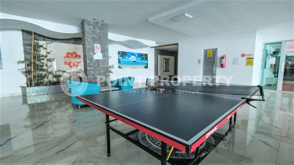 Просторная квартира с одной спальной комнатой в центре спокойного, комфортабельного района Аланьи - Тосмур-id-5647-фото-10