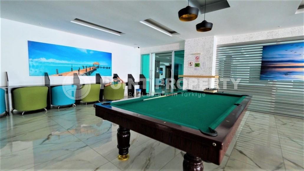 Просторная квартира с одной спальной комнатой в центре спокойного, комфортабельного района Аланьи - Тосмур-id-5647-фото-11