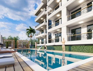 Небольшая квартира с чистовой отделкой в новом жилом комплексе, в перспективном районе Аланьи - Паяллар-id-5649-фото-5