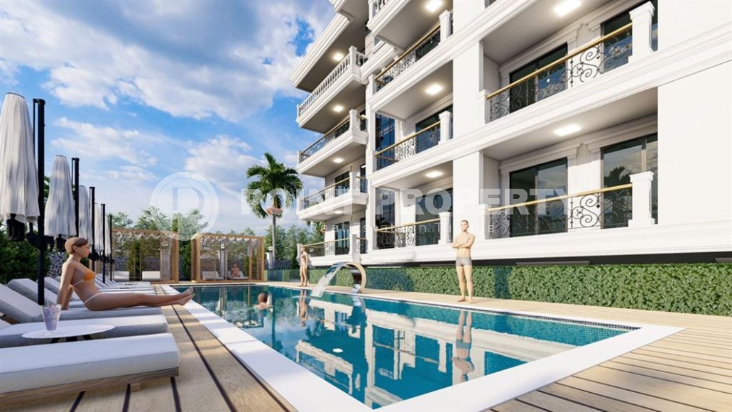 A small apartment with a fine finish in a new residential complex, in a promising area of Alanya - Payallar-id-5649-photo-5
