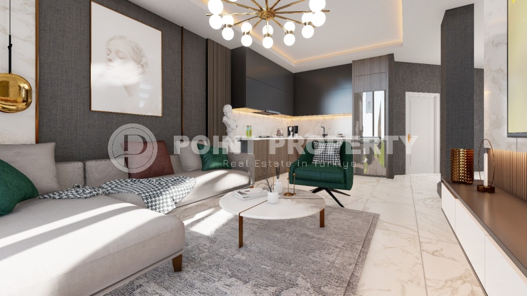 Просторная новая квартира с одной спальной комнатой, в новом жилом комплексе, введенном в эксплуатацию в 2023 году-id-5658-фото-2