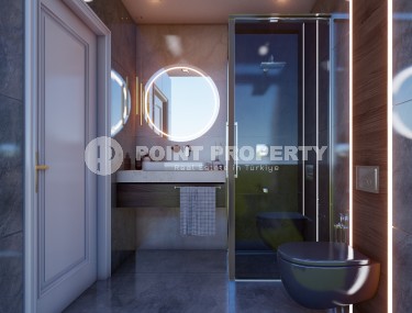 Просторная новая квартира с одной спальной комнатой, в новом жилом комплексе, введенном в эксплуатацию в 2023 году-id-5658-фото-5