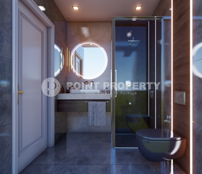 Просторная новая квартира с одной спальной комнатой, в новом жилом комплексе, введенном в эксплуатацию в 2023 году-id-5658-фото-5