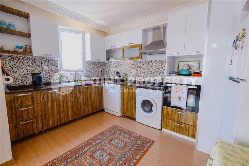 Благоустроенная меблированная квартира 2+1, общей площадью 95 м2, на самом берегу Средиземного моря-id-5662-фото-3