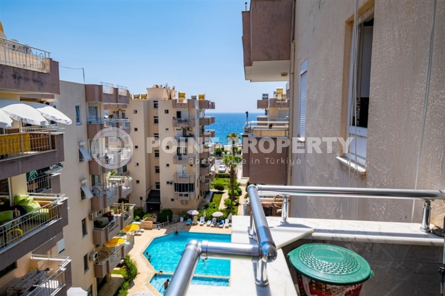 Благоустроенная меблированная квартира 2+1, общей площадью 95 м2, на самом берегу Средиземного моря-id-5662-фото-13