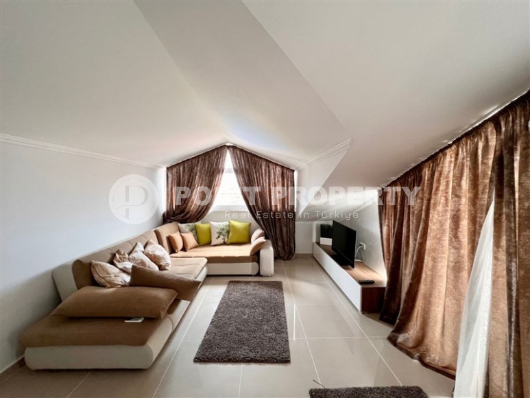 Стильная комфортабельная квартира 3+1, общей площадью 225 м2, в нескольких минутах ходьбы от моря, в центре района Оба-id-5665-фото-8