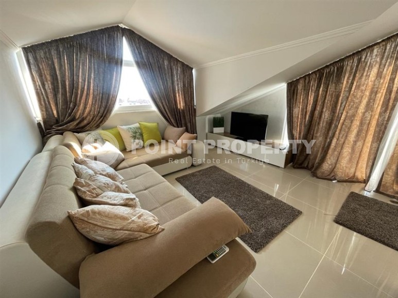 Стильная комфортабельная квартира 3+1, общей площадью 225 м2, в нескольких минутах ходьбы от моря, в центре района Оба-id-5665-фото-9