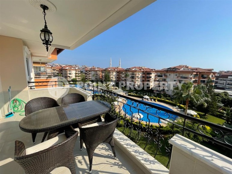 Стильная комфортабельная квартира 3+1, общей площадью 225 м2, в нескольких минутах ходьбы от моря, в центре района Оба-id-5665-фото-12