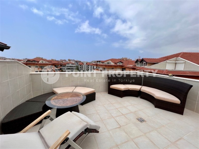 Стильная комфортабельная квартира 3+1, общей площадью 225 м2, в нескольких минутах ходьбы от моря, в центре района Оба-id-5665-фото-13