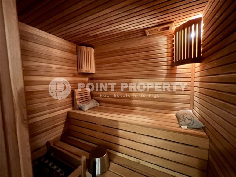 Стильная комфортабельная квартира 3+1, общей площадью 225 м2, в нескольких минутах ходьбы от моря, в центре района Оба-id-5665-фото-17