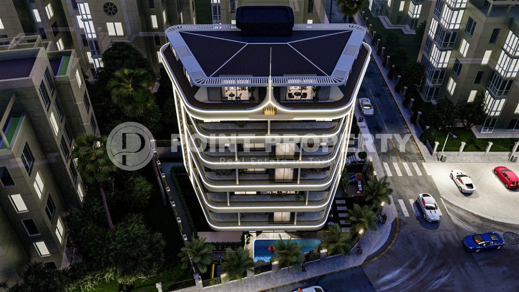 Привлекательный инвестиционный проект на стадии строительства - пятиэтажный жилой комплекс в 650 метрах от моря-id-5667-фото-21